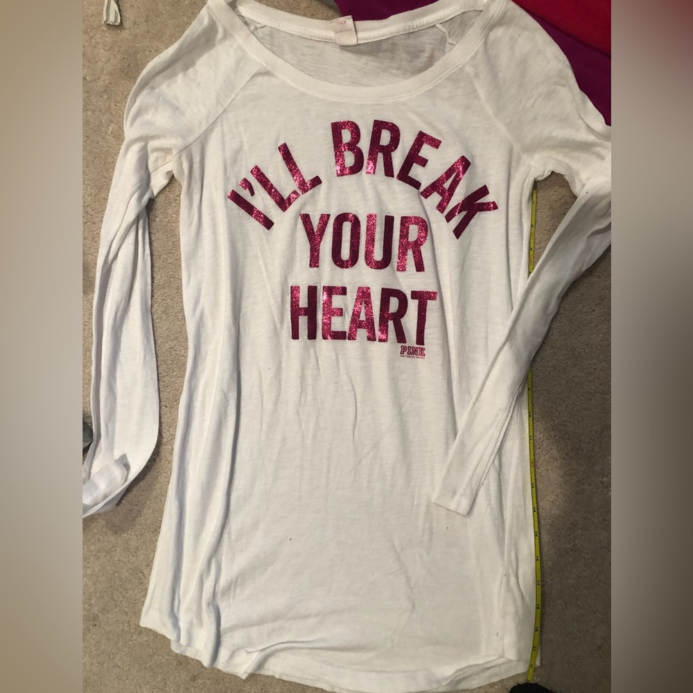 Victoria’s Secret PINK nightshirt XS I’ll Break Your Heart